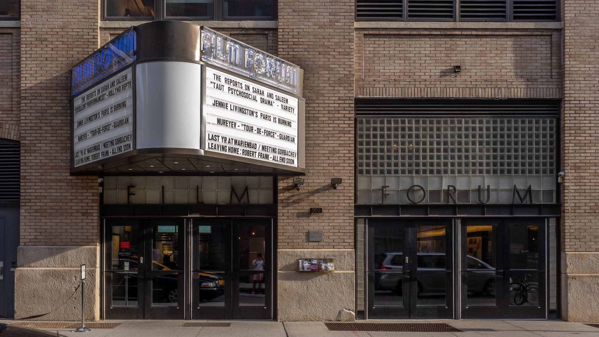 Film Forum theater on West Houston Street